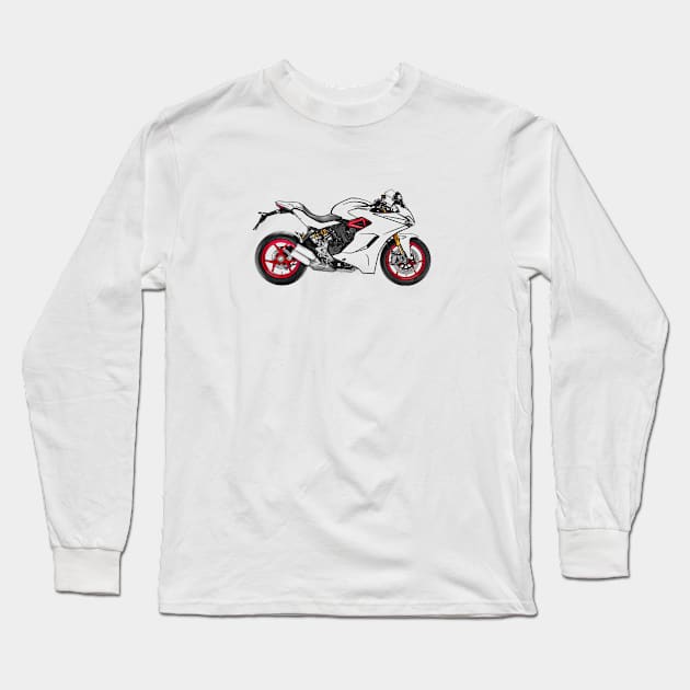 Bike Long Sleeve T-Shirt by sibosssr